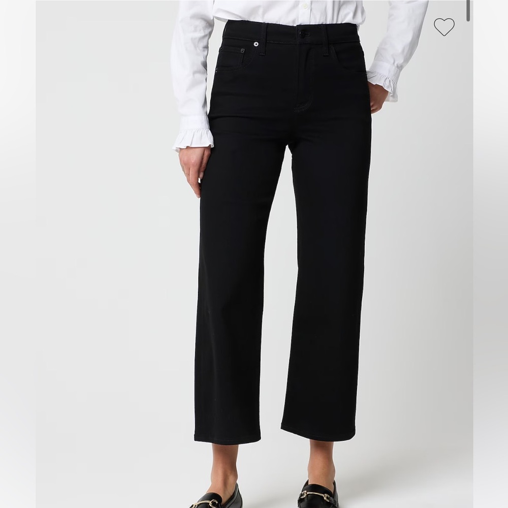 J. Crew wide leg crop